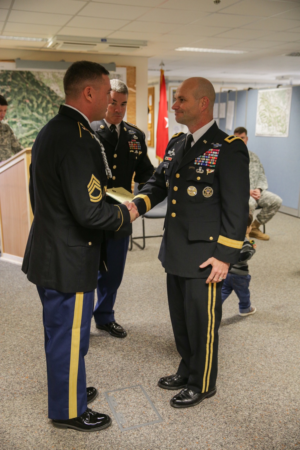 Awarding the Order of Titus