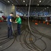 USS George Washington sailors conduct maintenance