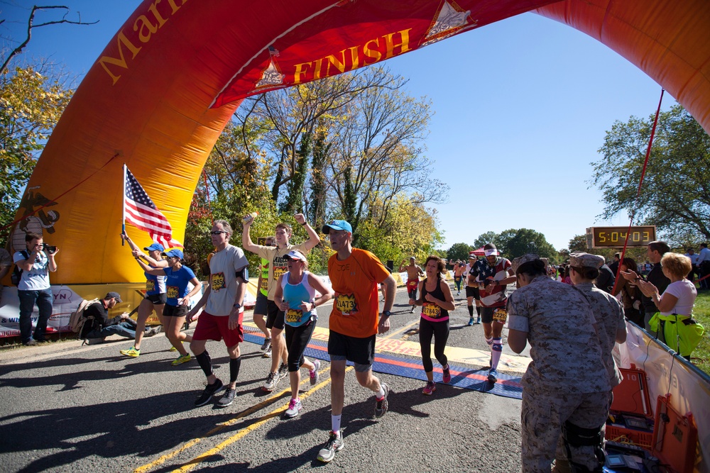 39th Annual Marine Corps Marathon 2014