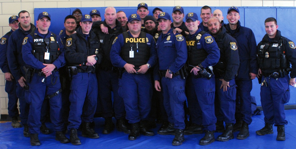Sector New York Coast Guard Police Department at the 2014 TCS New York City Marathon