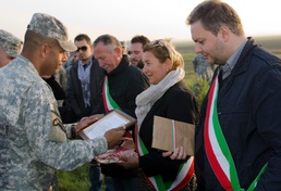 173rd Airborne Brigade, Italian Folgore paratroopers break in new drop zone
