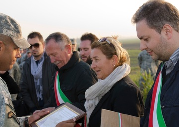 173rd Airborne Brigade, Italian Folgore paratroopers break in new drop zone