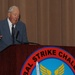 Retired Air Force Gen. John Chain delivers his opening remarks for Global Strike Challenge 2014