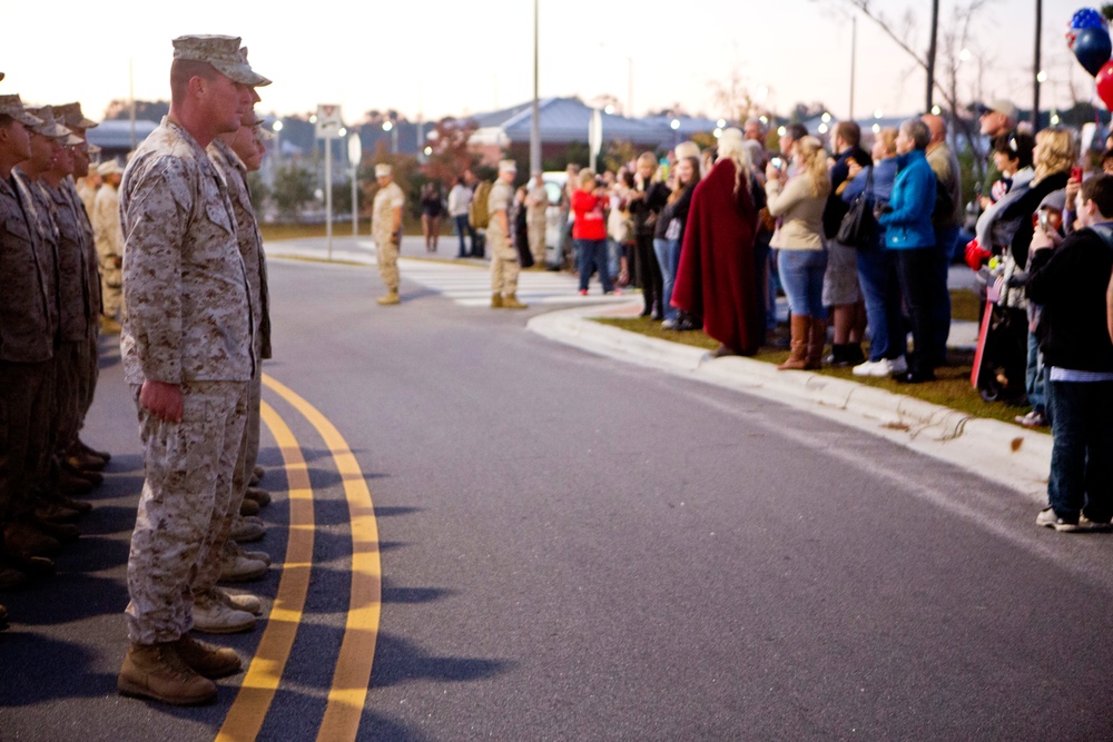 1st Battalion, 2nd Marine Regiment Homecoming