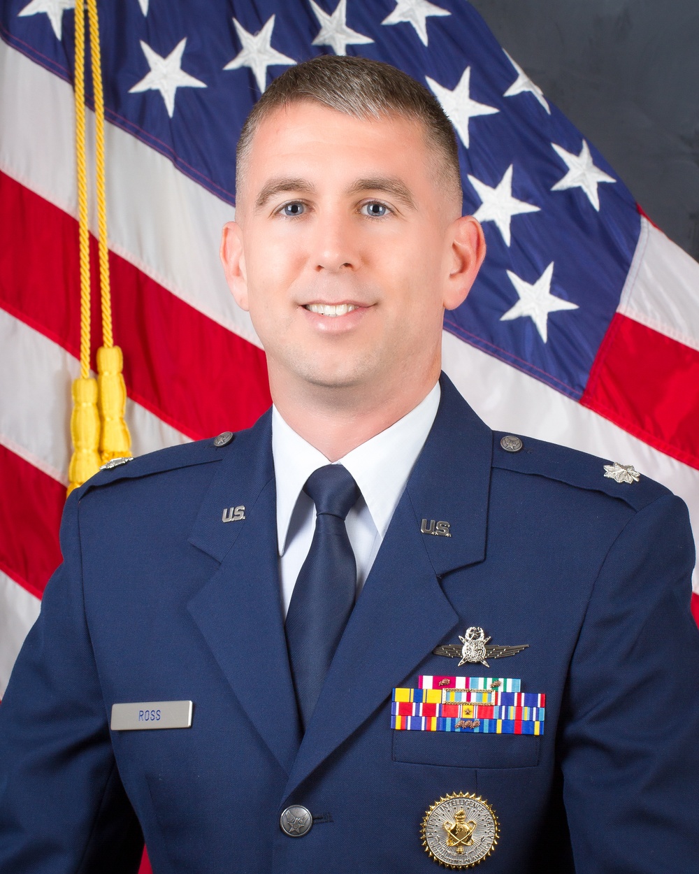 Official portrait of Lt. Col. Travis J. Ross, Joint Staff, J7