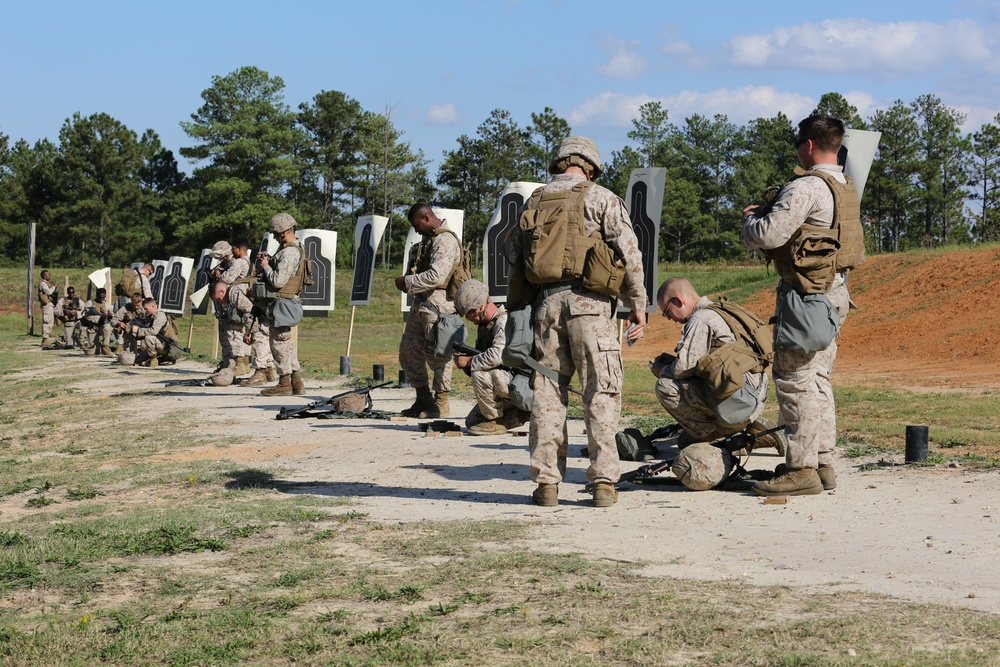 10th Marine Regiment conducts Combat Marksmanship Program