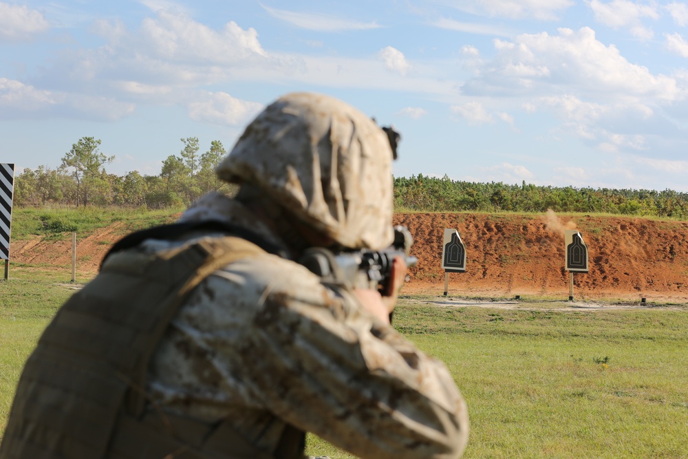 10th Marine Regiment conducts Combat Marksmanship Program