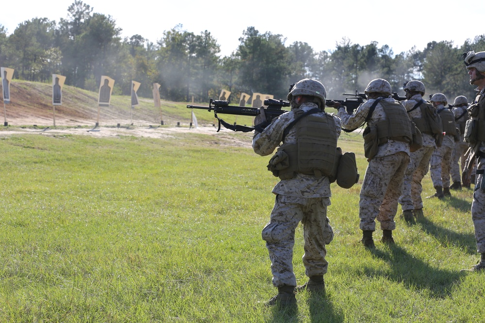 10th Marine Regiment conducts Combat Marksmanship Program