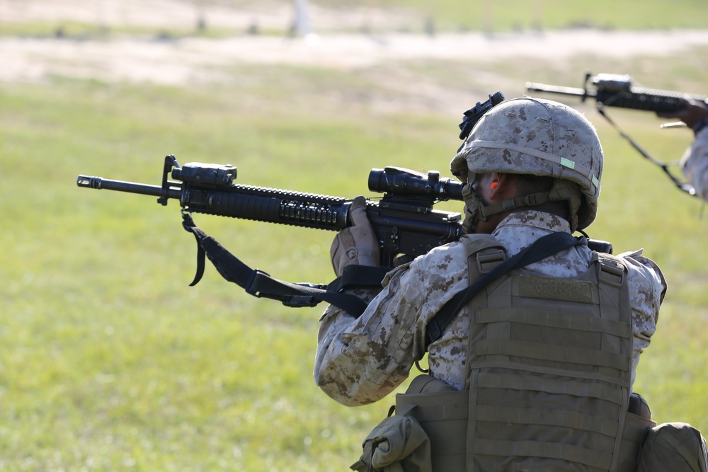 10th Marine Regiment conducts Combat Marksmanship Program