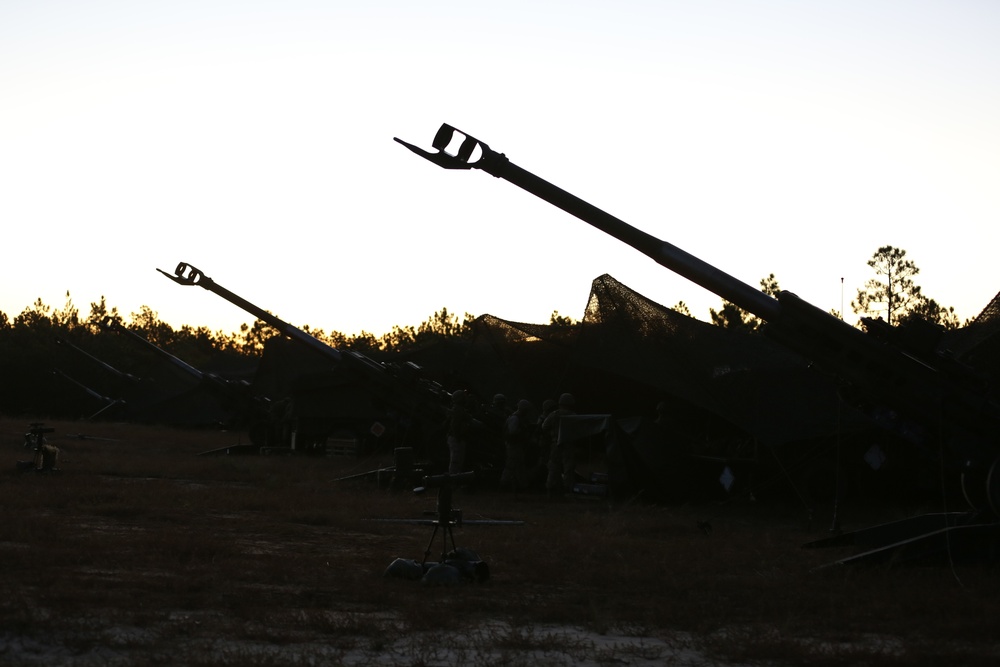 Kilo Battery sends rounds down range during Rolling Thunder
