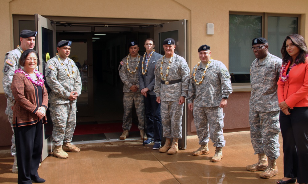 New Warrior Transition Battalion barracks unveiled during TAMC's Ribbon Cutting Ceremony