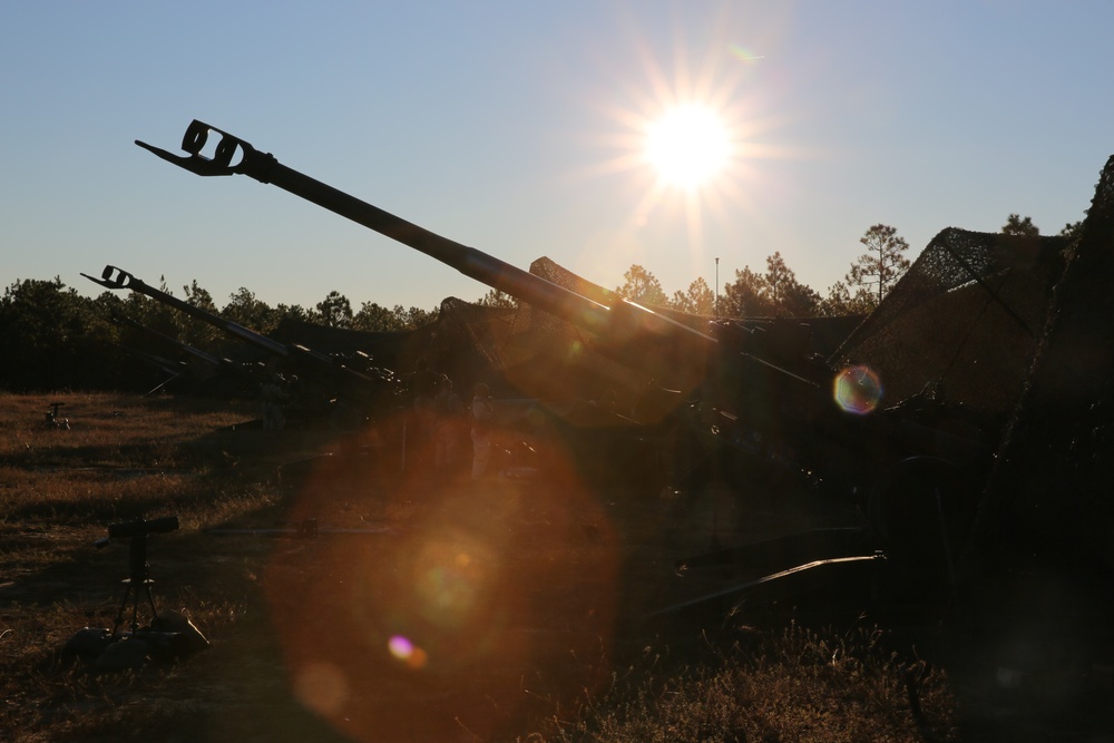 Kilo Battery sends rounds down range during Rolling Thunder