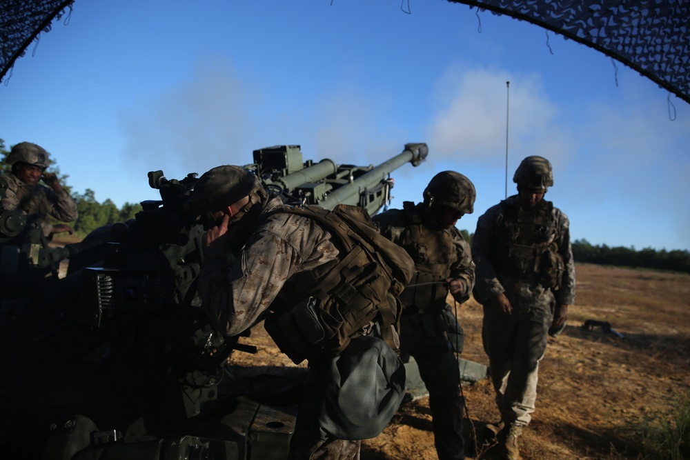Kilo Battery sends rounds down range during Rolling Thunder