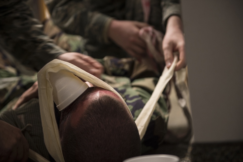 Self-Aid Buddy Care training readies Airmen for traumatic injuries