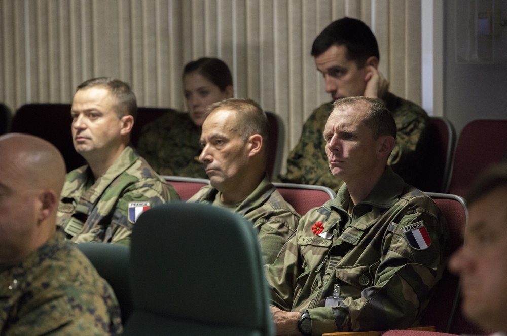 French Marines during Bold Alligator 2014