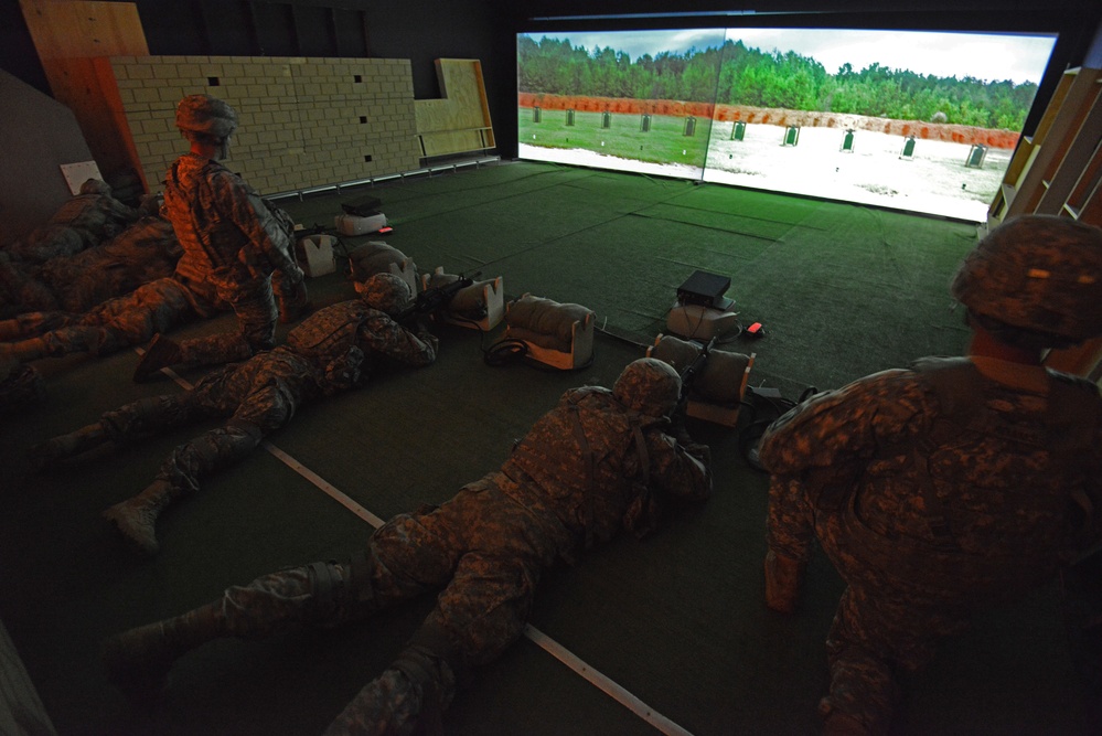 1st Battalion, 503rd Infantry Regiment, 173rd Airborne Brigade Training at EST in Caserma Ederle Vicenza, Italy