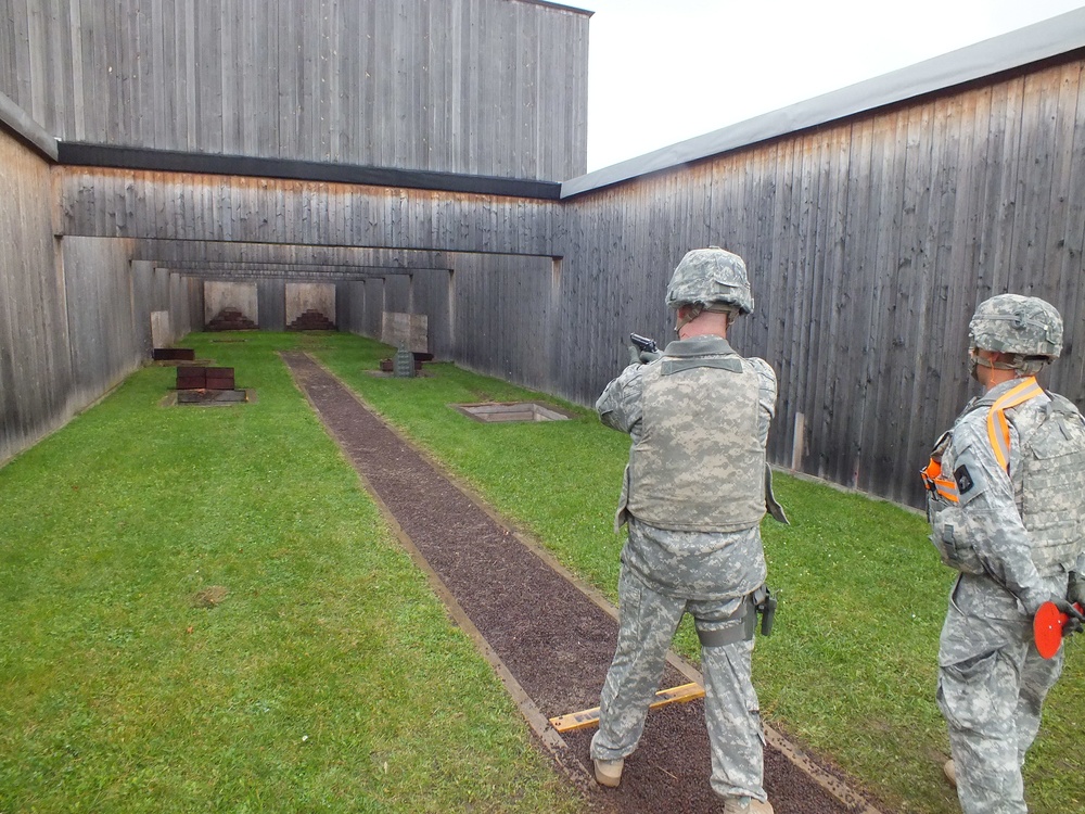 12th CAB Soldiers hone their gunfighter skills.