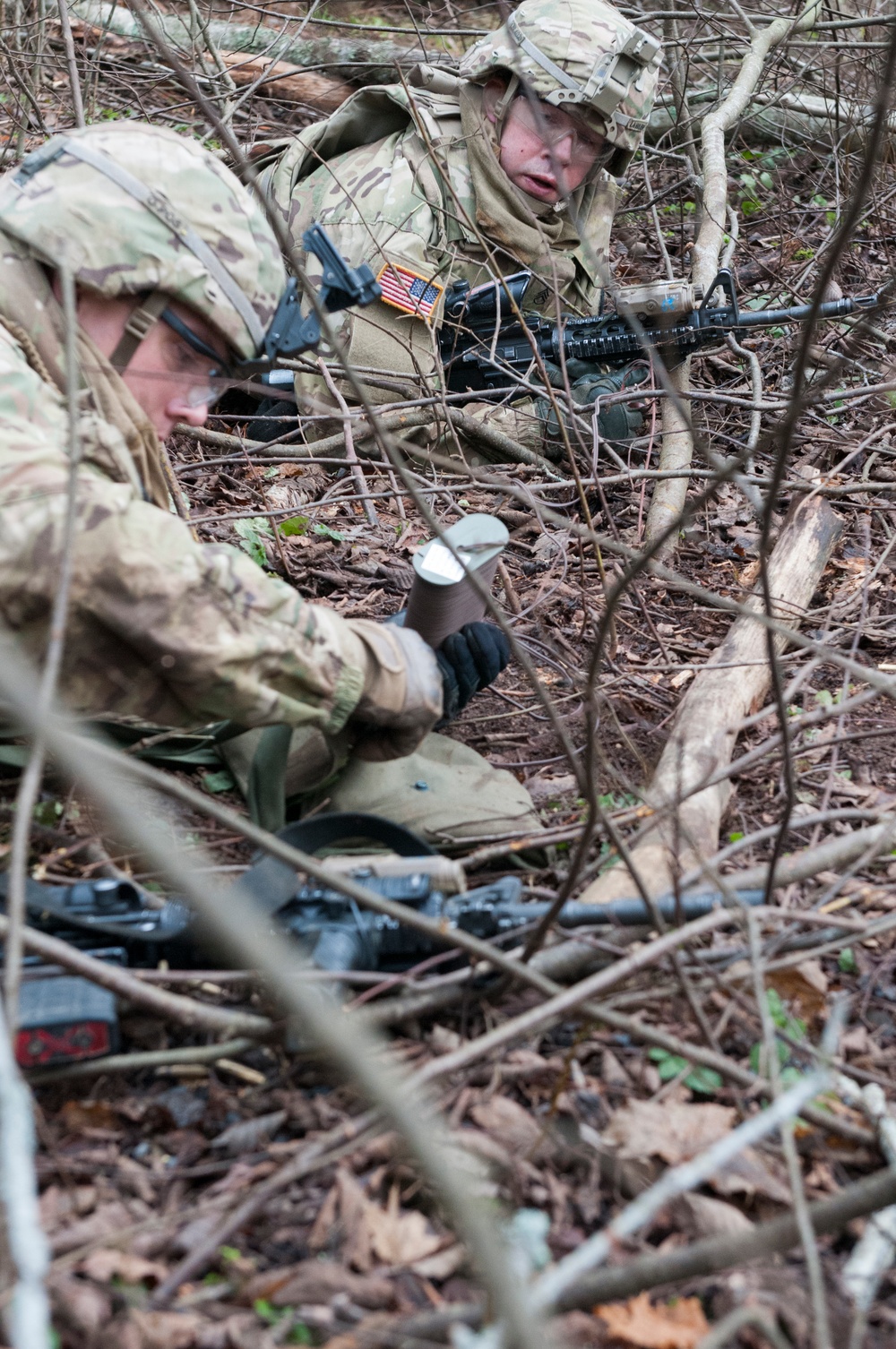 US Soldiers train in Estonia