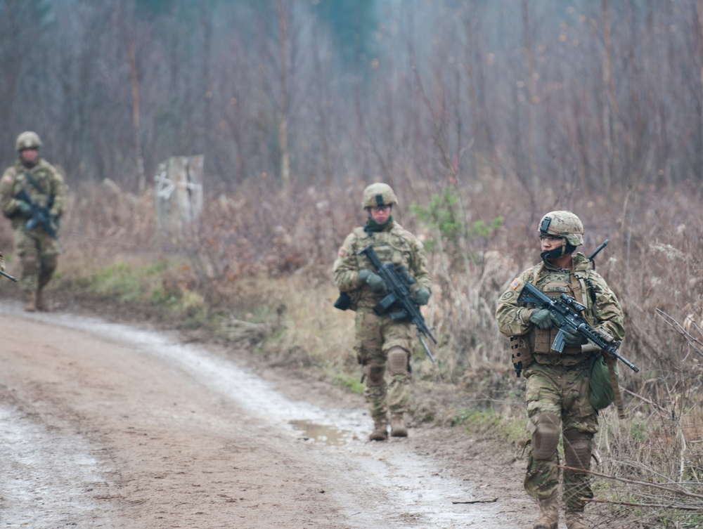 US Soldiers train in Estonia
