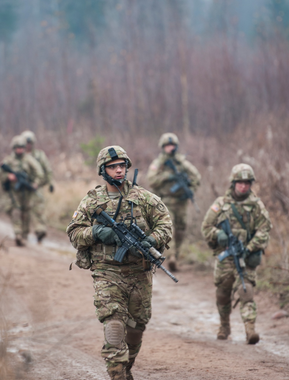 US Soldiers train in Estonia