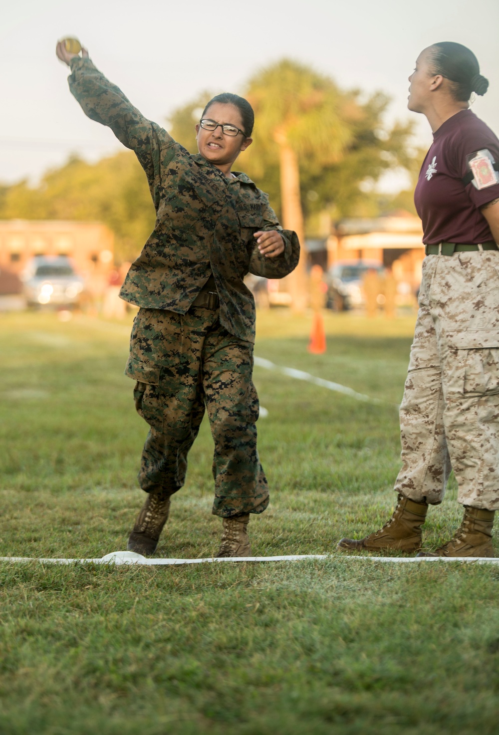 Photo Gallery: Parris Island recruits test combat fitness