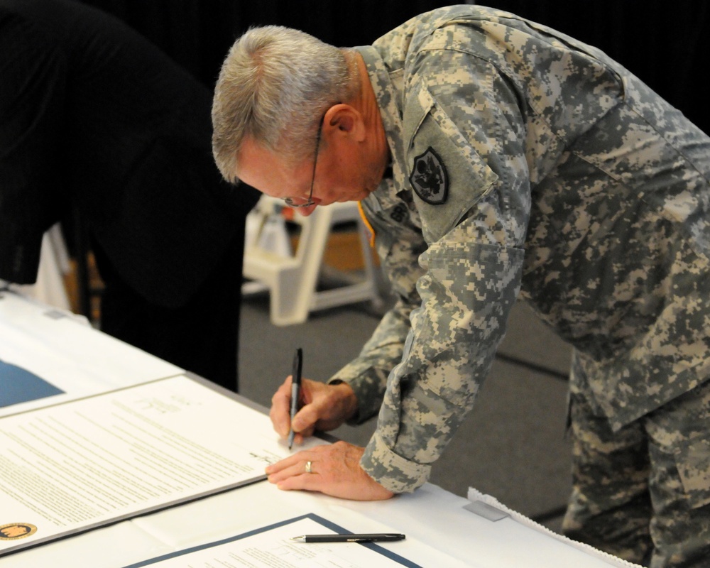 USDA and National Guard Sign Memorandum of Understanding to Assist National Guard Families