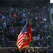 Minnesota Marines present colors at the Minnesota Vikings Game