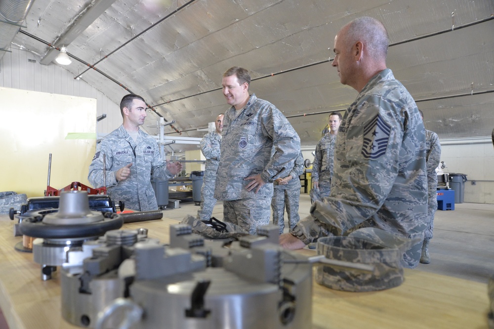 Sparks fly, new Metals Technology Section facility revealed