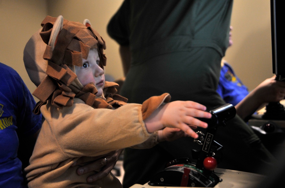 Creech hosts first children's Halloween party