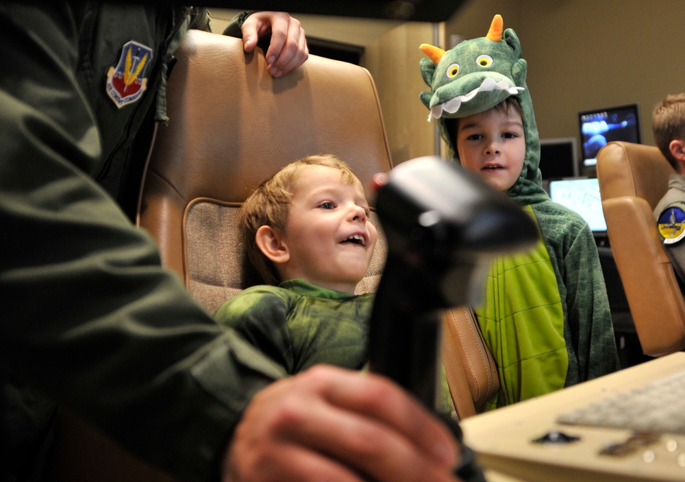 Creech hosts first children's Halloween party