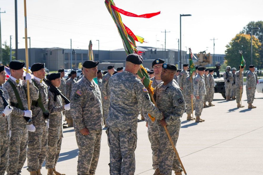 Fort Campbell MPs hold change of responsibility ceremony