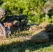 Rounds down range during combat training