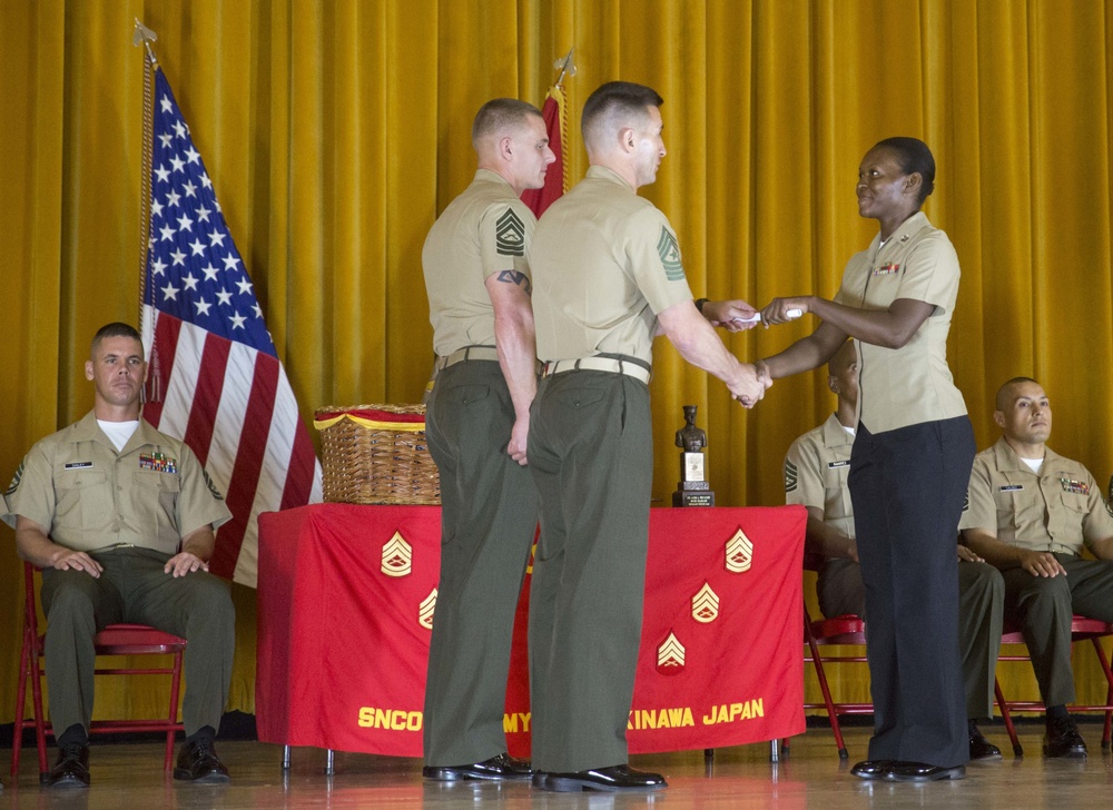 Petty Officer impresses Marine Academy
