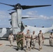 Osprey showcased to Japanese Officers
