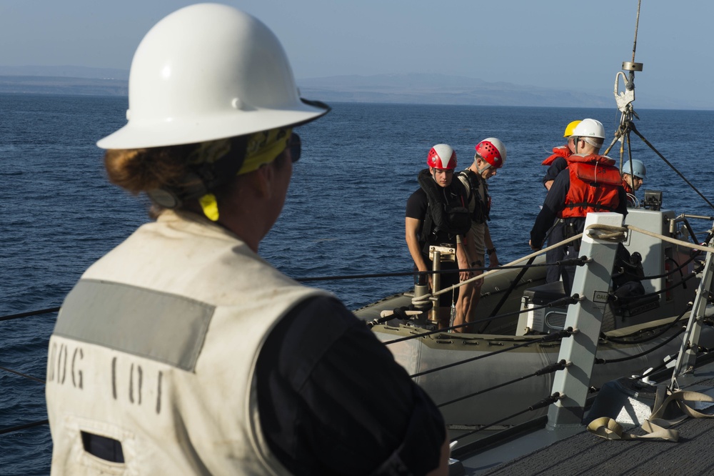 USS Gridley operations