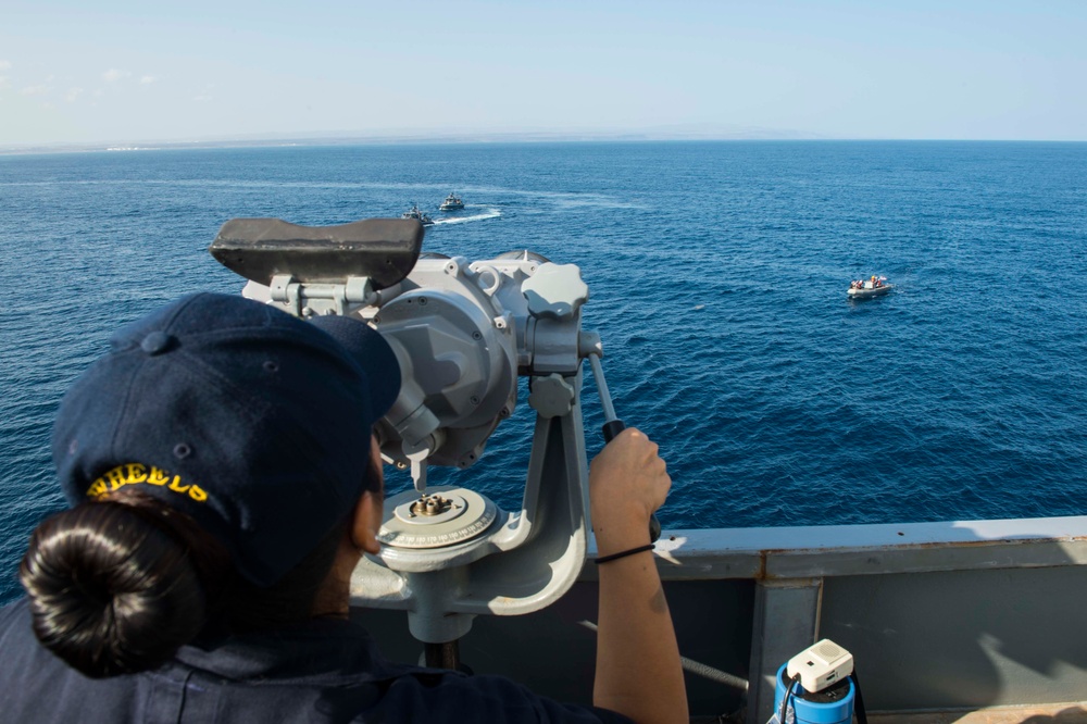 USS Gridley operations