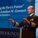 CNO speaks about Navy's future at the Brookings Institution