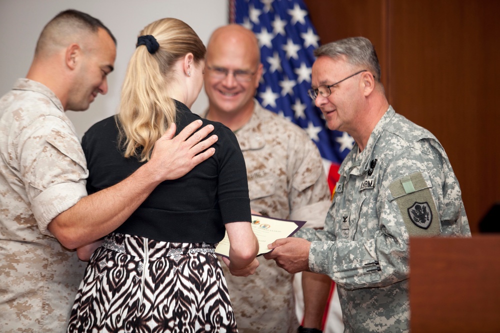 Maj Tad Scott Retirement Ceremony