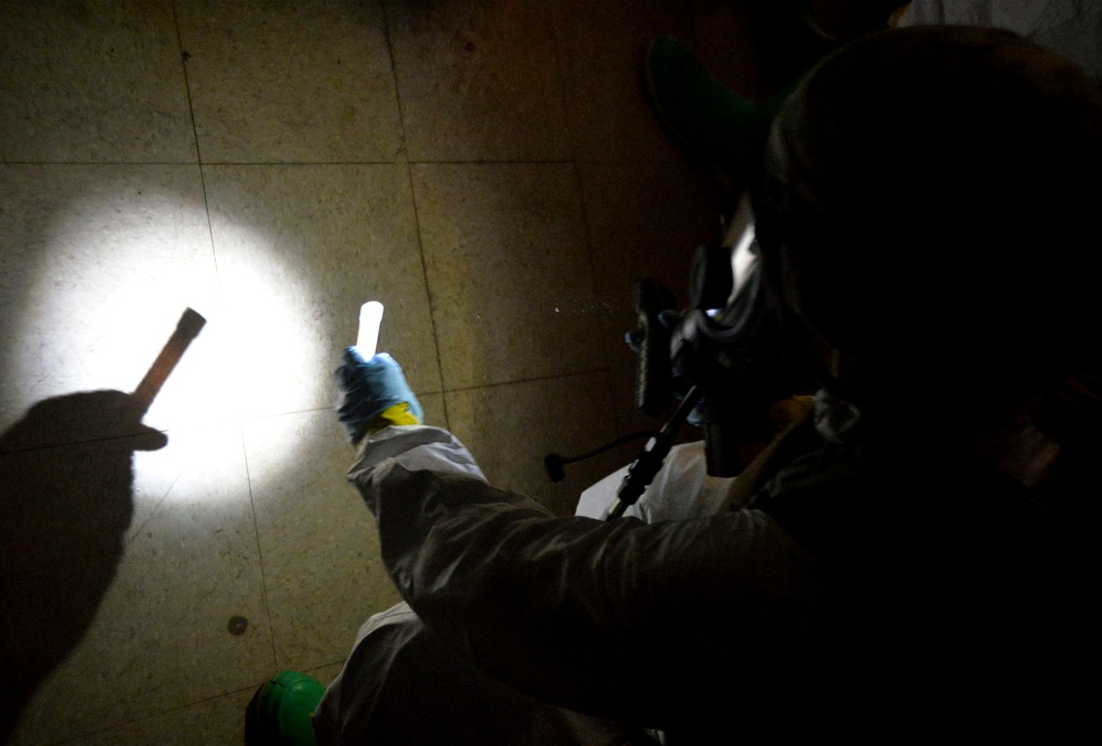 Emergency Management conducts CBRN practice