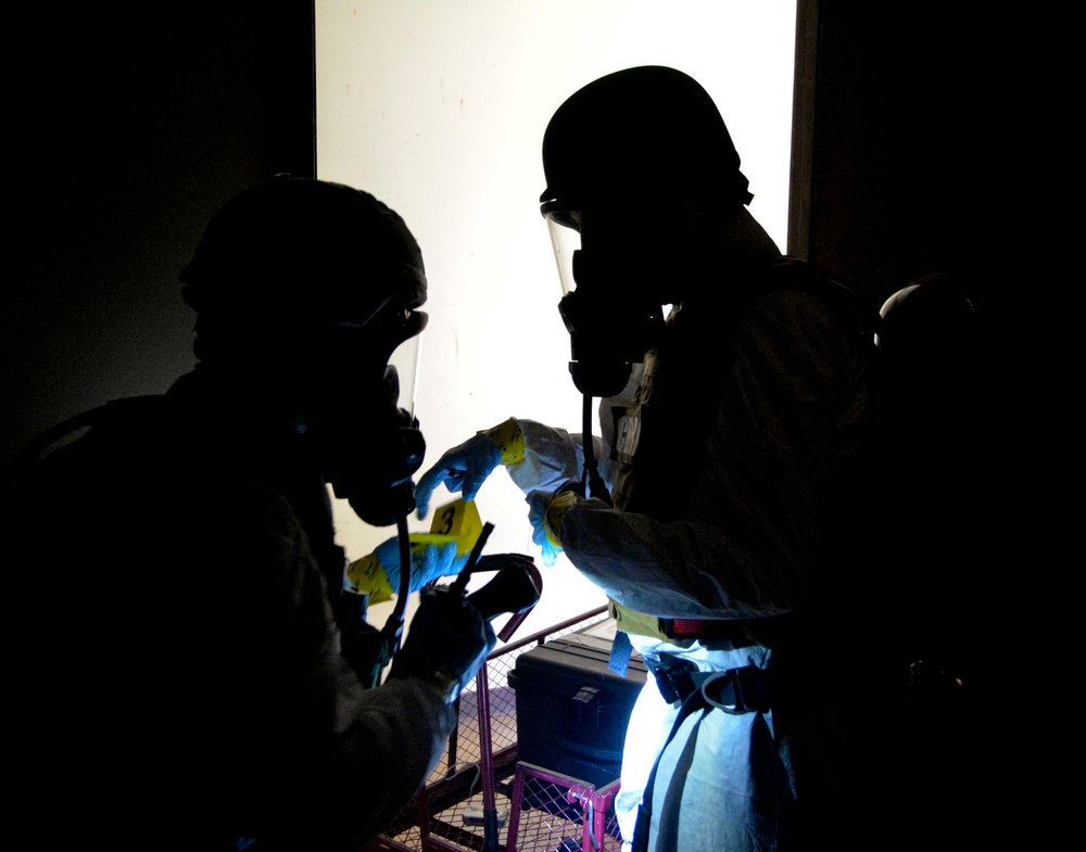 Emergency Management conducts CBRN practice
