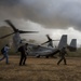 Marines transport supplies to Ebola relief workers