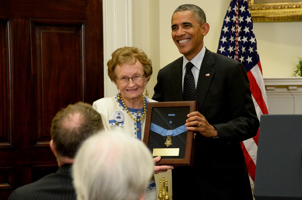 Medal of Honor Ceremony for 1st Lt. Alonzo H. Cushing