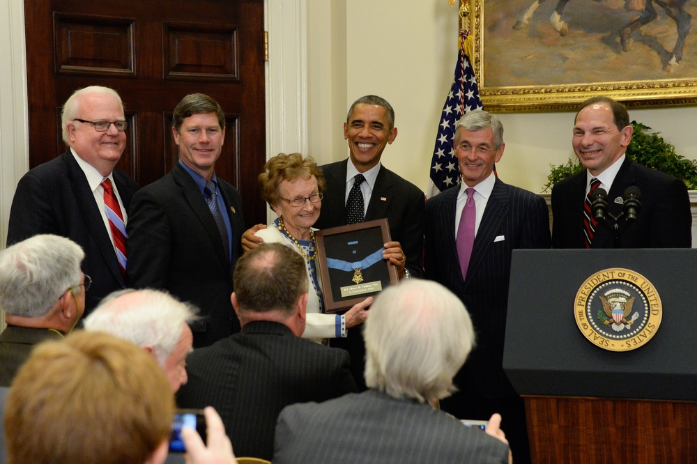 Medal of Honor Ceremony for 1st Lt. Alonzo H. Cushing