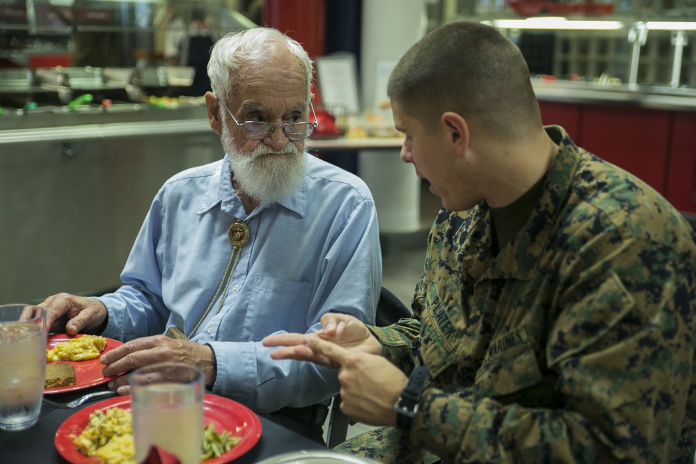 World War II Marine sees Parris Island for first time since boot camp