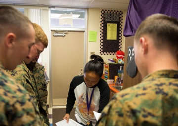 Marines continue to inspire local students to succeed