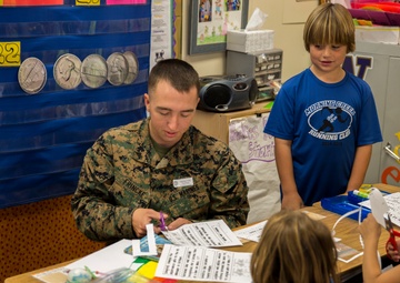 Marines continue to inspire local students to succeed