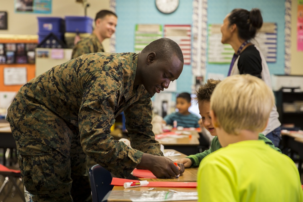 Marines continue to inspire local students to succeed