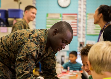 Marines continue to inspire local students to succeed