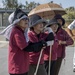 Kin Town, Marines practice tsunami evacuation