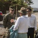 Kin Town residents, Marines practice tsunami evacuation